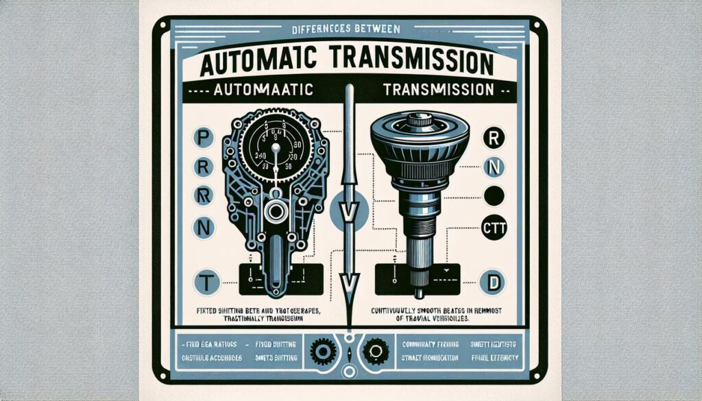 Qual a diferença entre o câmbio automático e CVT